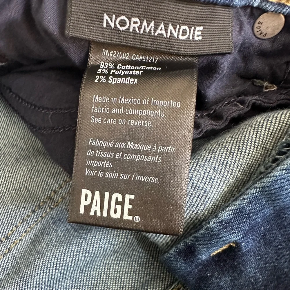 PAIGE Blue Skinny Jeans Versatile Style